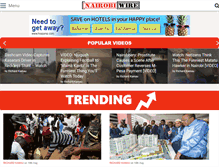 Tablet Screenshot of nairobiwire.com
